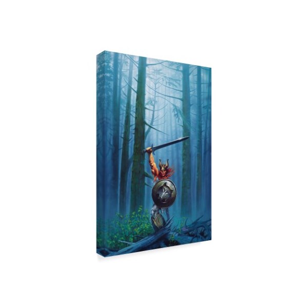 Kirk Reinert 'King Of The Woods' Canvas Art,16x24